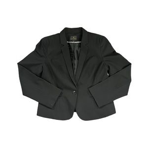 Worthington Black Professional Business Casual Office Work Blazer